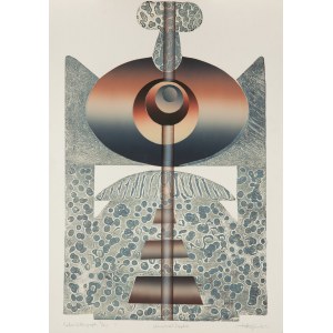 Tadeusz Łapiński (1928 Rawa Mazowiecka - 2016 Floryda), Universal Sceptre, 1971