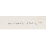 Norbert Hans (ur. 1944, Pabianice), Nad i pod, 1981