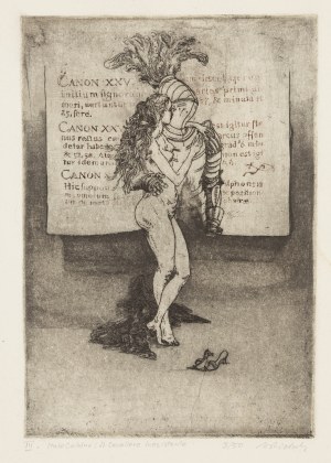 Andrzej Pietsch (1932 Kraków - 2010 Kraków), Ilustracja do książki 