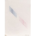 Jerzy Grabowski (1933 Gutki near Lomza - 2004 Warsaw), Two structures with a diagonal, 1979