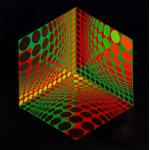 Victor Vasarely (1906 Pécs - 1997 Paryż), Structures Universelles de L'hexagone, 1975