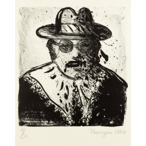 Pinchas Burstein \ Maryan (1927 Nowy Sącz - 1977 New York), Bez názvu, 1966