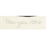 Pinchas Burstein `Maryan (1927 Nowy Sacz - 1977 New York), Untitled, 1966.