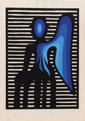 Jan Lenica (1928 Poznań - 2001 Berlin), Bez tytułu, lata 70. XX w.