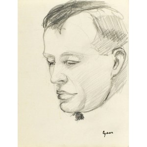 Zdzisław (CYAN) CYANKIEWICZ (1912-1981), Głowa mężczyzny