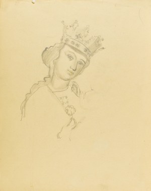Kasper POCHWALSKI (1899-1971), Madonna, 1938