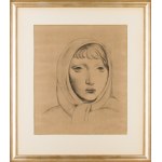 Moses (Moise) Kisling (1891 Krakau - 1953 Paris), Mädchen mit Schleier