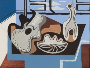 Louis Marcoussis (1878 Łódź - 1941 Cusset), Martwa natura, 1929