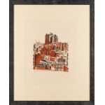 Irena Hassenberg (Reno) (1884 Warszawa - 1953 Paryż), Masse de Maisons a Brooklyn z cyklu New York par Reno, 1935