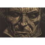Władysław Skoczylas (1883 Wieliczka - 1934 Warszawa), Beethoven, 1929