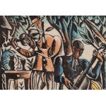 Wacław Wąsowicz (1891 Warsaw - 1942 Wilanów), Musicians, 1922