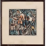 Wacław Wąsowicz (1891 Warsaw - 1942 Wilanów), Musicians, 1922