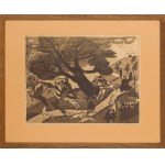 Maria Wolska-Berezowska (1901 - 1985), La chasse de Kazimierz W., 1931