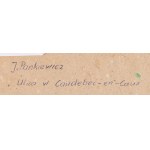 Józef Pankiewicz (1866 Lublin - 1940 La Ciotat, Francja), Rue de la Boucherie w Caudebec en Caux, 1909