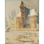 Theodor Urtnowski (1881 Toruń - 1963 Akwizgran), Żuraw nad Motławą