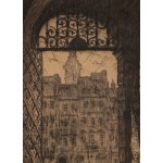 Tadeusz Cieślewski (syn) (1895 - 1944 ), Sień staromiejska, 1929