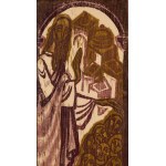Maria Hiszpanska-Neumann (1917 Warsaw - 1980 Warsaw), St. Cyril from the series Pannonian Legends, 1971.