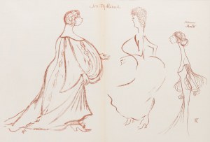 Karol Frycz (1877 Cieszkowy - 1963 Kraków), Felicja Rutkowska, Bronisława Jeremi w sztuce 