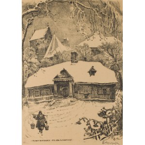 Bronisław Piotr Kopczyński (1882 Warszawa - 1964 Warszawa), Dworek na Rybakach, 1916