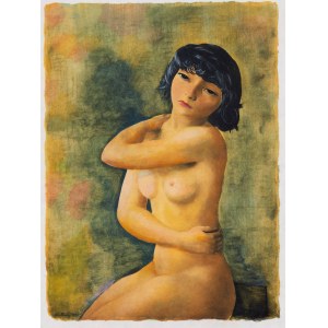 Moses (Moise) Kisling (1891 Cracovie - 1953 Paris), Nu extrait du folio Gypsy Epopoeia, 1952