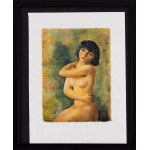 Moses (Moise) Kisling (1891 Cracovie - 1953 Paris), Nu extrait du folio Gypsy Epopoeia, 1952