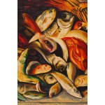 Moses (Moise) Kisling (1891 Krakow - 1953 Paris), Basket with fish