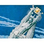 Stanisław Szukalski (1893 Warta près de Sieradz - 1987 Los Angeles), Kopernik poskramiający słońce, 1973