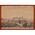 Andrzej Oleś (1886 Iwonicz - 1952 Kielce), Veduta di Cracovia, 1927