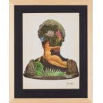 Jiří Kolář (1914 Protivín - 2002 Prague), Verde - Hommage a Rouseau (Grass), 1977.