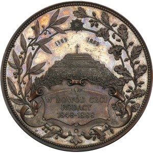 Galicia, Medal Commemorating Franciszek Smolka 1888