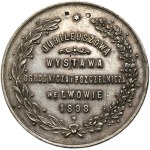 Galicia, Medal Jubilee Horticultural and Beekeeping Exhibition in Lviv 1898 - VERY RARE, SILVER
