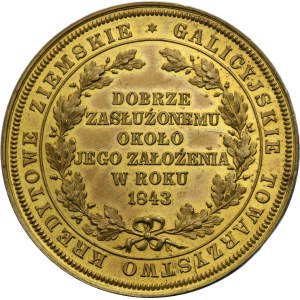 Galicia, Medal of Izydor Pietruski 1843 - VERY RARE