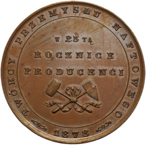 Galicia, Medal to Commemorate the 25th Anniversary of the Birth of the Oil Industry 1878