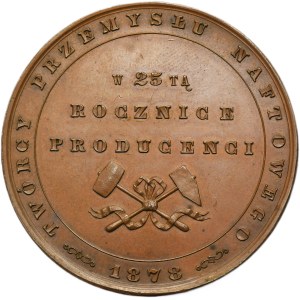 Galizien, Medaille Ignacy Łukasiewicz Twórca Przemysłu Naftowego 1878