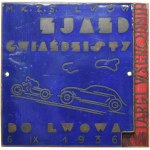 Galicia, Plaque Star Rally to Lviv for the 17th Eastern Fair 1936