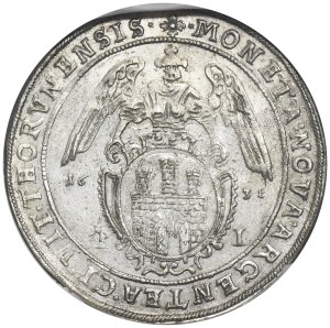 Ladislaus IV of Poland, Thaler Thorn 1638 II - NGC MS62