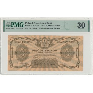 5 million marks 1923 - D - PMG 30