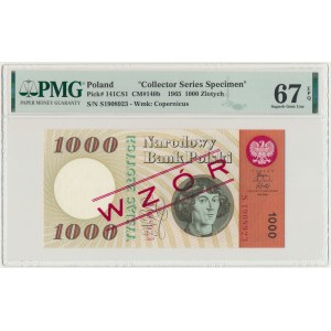 1.000 Oro 1965 - MODELLO - S - PMG 67 EPQ