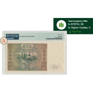 100 zlotych 1941 - A - PMG 67 EPQ