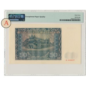 50 złotych 1941 - A - PMG 67 EPQ
