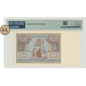 20 zlatých 1931 - AA - PMG 67 EPQ