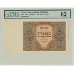 1,000 gold 1945 - A - PMG 62 - RARE in this condition