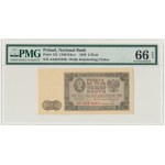 2 zlote 1948 - AA - PMG 66 EPQ - very rare series