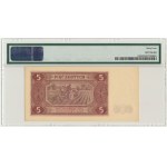 5 zlotys 1948 - AA - PMG 64