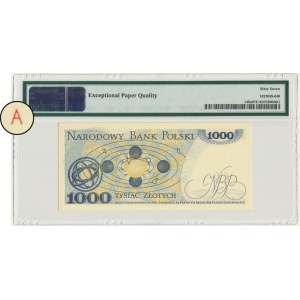 1,000 gold 1975 - A - PMG 67 EPQ - first series