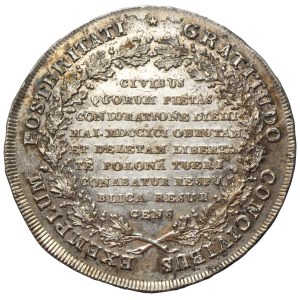 Poniatowski, Targowica Thaler 1793