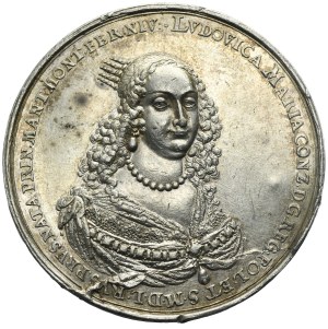 John II Casimir, Wedding Medal Danzig undated (1649)