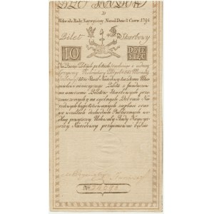 10 zlatých 1794 - D - J.Honig - BEAUTIFUL