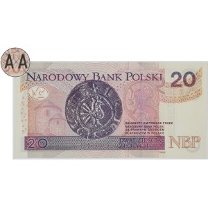 20 zlotys 2012 - AA -.