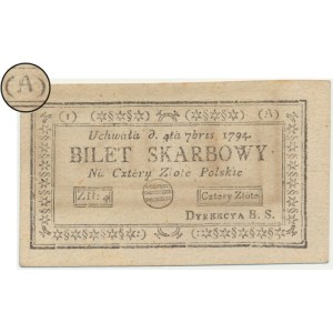 4 zlato 1794 (1)(A) - první série